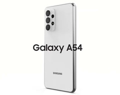 Há rumores de que o Galaxy A54 apresentará algumas atualizações sobre o atual Galaxy A53. (Fonte de imagem: Technizo Concept)