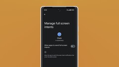 Uma nova configuração do Android 14? (Fonte: Mishaal Rahman via X)