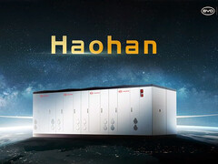 O BYD Haohan ESS é o maior do mundo. (Fonte da imagem: BYD/LinkedIn)