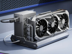 O Minisforum DEG2 segue a aparência geral de seu antecessor. (Fonte da imagem: Minisforum)