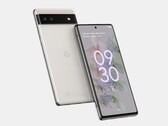 O Pixel 6a vazado rende. (Fonte: 91Mobiles X Onleaks)