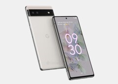 O Pixel 6a vazado rende. (Fonte: 91Mobiles X Onleaks)