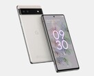 O Pixel 6a vazado rende. (Fonte: 91Mobiles X Onleaks)