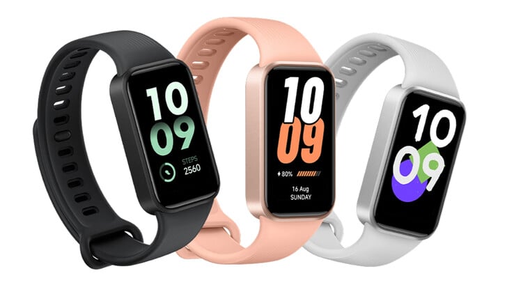 A Xiaomi Smart Band 11 Active pesa 18 g, sem a pulseira.