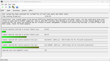 LatencyMon - Visão geral