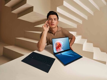 O Zenbook Duo. (Fonte: Asus)