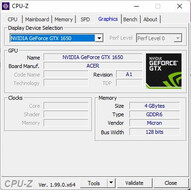 CPU-Z gráfica Nvidia