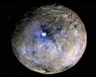 Uma renderização de cores aprimorada do planeta anão Ceres (Fonte da imagem: NASA, JPL-Caltech, UCLA, MPS, DLR e IDA)
