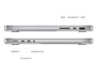 A porta HDMI 2.0 do novo MacBook Pro 2021 não pode sair 4K a 120Hz em um display externo (Imagem: Apple)