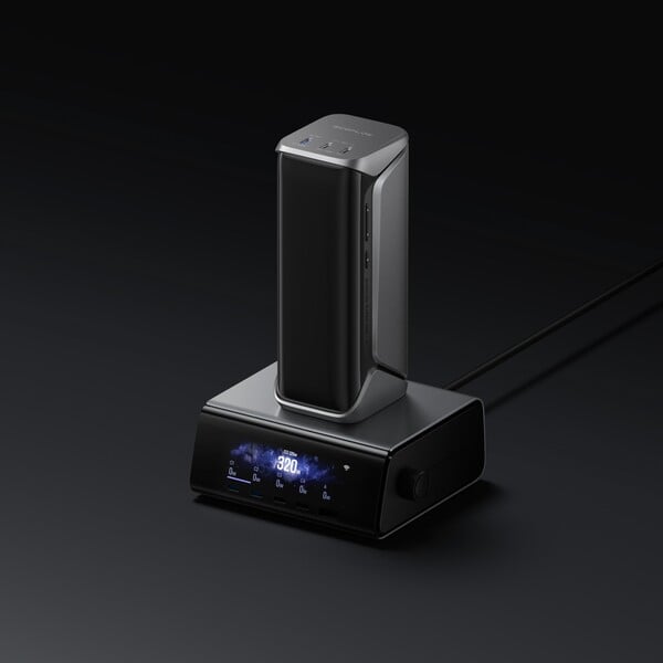 O EcoFlow Rapid Pro X pode ser carregado com até 320W. (Fonte da imagem: EcoFlow)
