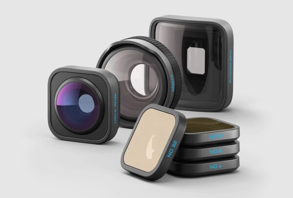 A coleção de lentes da série HB permite que os compradores economizem dinheiro em vez de comprar as lentes e os filtros separadamente. (Fonte da imagem: GoPro)