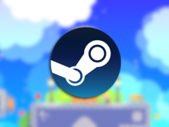 ROTA: Bend Gravity agora é gratuito e apresenta 50 gemas colecionáveis, oito mundos de cores vivas e muitos quebra-cabeças de empurrar blocos, puxar e gravidade. Na foto, uma captura de tela do jogo com o logotipo do Steam sobreposto. (Fonte da imagem: Steam - Editado)