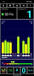 Teste de GPS: ao ar livre