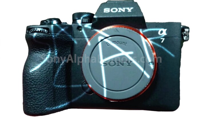 A Sony A7 V pode receber pequenas mudanças no design externo (Fonte da imagem: SonyAlphaRumors / Andrea Pizzini)
