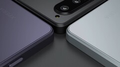 O Sony Xperia 1 IV está disponível em violeta, preto, ou branco, dependendo do mercado. (Fonte de imagem: Sony)