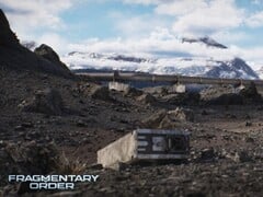 Captura de tela em desenvolvimento do Fragmentary Order.