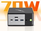 O mini PC GMK Evo X1 contará com um TDP de 70 W para sua APU Ryzen AI HX 370. (Fonte da imagem: Bilibili)
