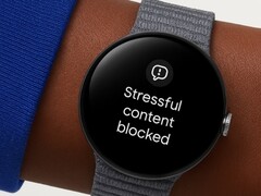 Representação artística do monitoramento de estresse em um Pixel Watch. (Fonte da imagem: Neume)