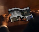 Espera-se que a Huawei substitua o Mate XT, na foto, em menos de dois meses. (Fonte da imagem: Huawei)
