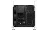 O Mac Pro agora suporta até 128 GB de GDDR6 VRAM através de duas placas gráficas Navi 21. (Fonte da imagem: Apple) 