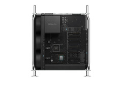 O Mac Pro agora suporta até 128 GB de GDDR6 VRAM através de duas placas gráficas Navi 21. (Fonte da imagem: Apple) 