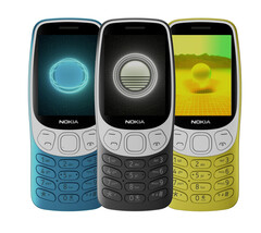 O Nokia 3210 2024 foi fotografado em três cores até o momento. (Fonte da imagem: WinFuture & @rquandt)