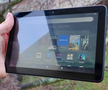 Teste Amazon Fire HD 8 (2022) Tablet