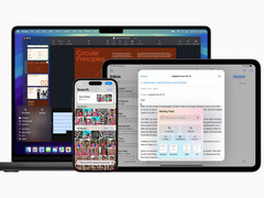 Apple Recursos de inteligência em execução no iOS, macOS e iPadOS. (Fonte da imagem: Apple)