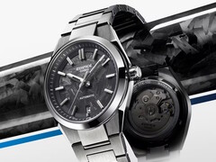 O Casio Edifice EFK-100CD-1A com mostrador de carbono forjado chega junto com vários novos modelos EFK-100D. (Fonte da imagem: Casio)