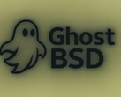 Logotipo não oficial do GhostBSD Linux baseado no FreeBSD (Fonte da imagem: Gerado usando OpenAI)