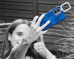 O HMD Fuse vem com uma carcaça que apresenta um anel de LED dobrável. (Fonte da imagem: HMD Global)