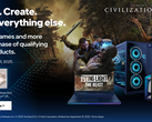 O pacote de primavera da Intel para gamers e criadores (na foto), incluindo Civilization 7 e Dying Light: The Beast