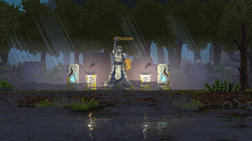 Na foto: Uma captura de tela do jogo Kingdom: New Lands.