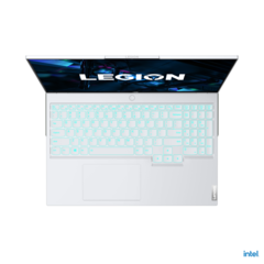 Lenovo Legion 5i Pro - Stingray White - Vista de cima. (Fonte da imagem: Lenovo)