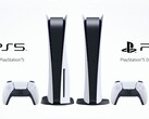 A Sony lançou o PlayStation 5 e o PlayStation 5 Digital Edition em 2020 por US$ 499 e US$ 399, respectivamente. (Fonte: Sony)