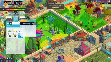 Na imagem: Uma captura de tela do jogo Parkasaurus.