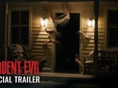 Uma imagem promocional do trailer oficial do filme Resident Evil