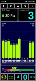 Teste de GPS: ao ar livre