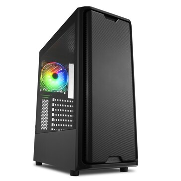 Caixa compacta ATX Sharkoon SK3 RGB (Fonte: Sharkoon)