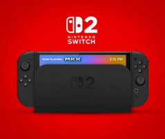 Nintendo Switch 2 acoplado (Fonte da imagem: Nintendo Switch 2 subreddit)