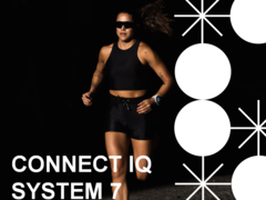 O Garmin Connect IQ System 7 chegou junto com o nível de API 5.0.0. (Fonte da imagem: Garmin)