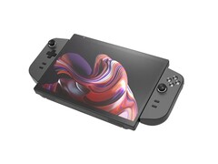 O PC portátil para jogos da Crelander/NWNLAP parece um Legion Go com uma tela de grandes dimensões. (Fonte da imagem: Crelander)