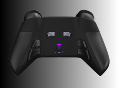 A parte de trás do controle Victrix Pro BFG Reloaded é mostrada (Fonte da imagem: Turtle Beach PR)
