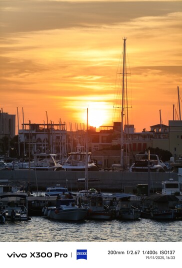 Vivo X300 Pro com teleconversor Iluminação bruta.