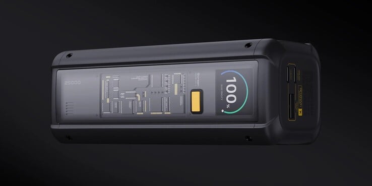O Xiaomi 212W Hypercharge Power Bank 25000. (Fonte da imagem: Xiaomi)