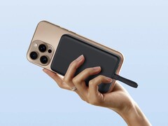 A Xiaomi lançará o Magnetic Power Bank 10000 de 33W em mercados fora da China. (Fonte da imagem: Xiaomi)