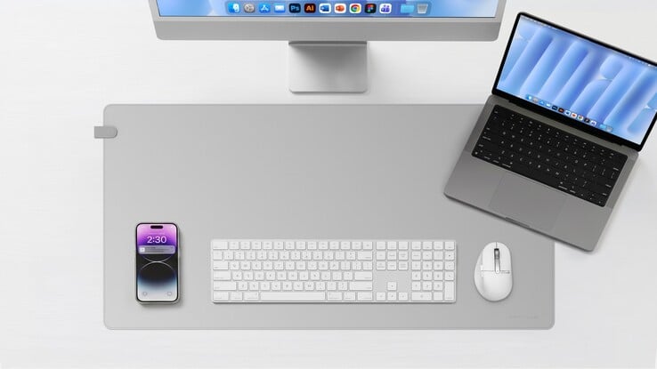 O tapete de mesa Flow da BenQ INFTYLAB.