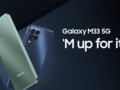O Galaxy M33. (Fonte: Samsung)
