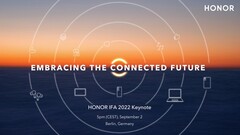 Honorprimeiro teaser do IFA 2022. (Fonte: Honor)