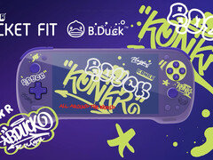 O Ayaneo Konkr Pocket Fit Elite B.Duck Edition será um pouco mais caro do que as outras cores. (Fonte da imagem: Ayaneo)